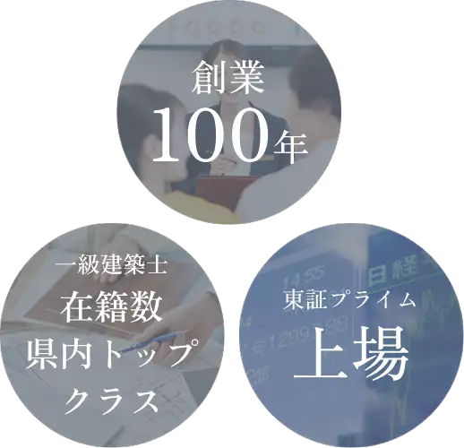 創業100年 一級建築士 東証プライム上場